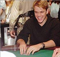 Matt Damon Poker